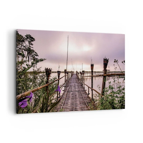 Vászonkép - Nyugalom és csend Ázsiában - 120x80 cm