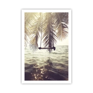 Poszter - Tetszés szerint hintázhat a felhők között - 61x91 cm