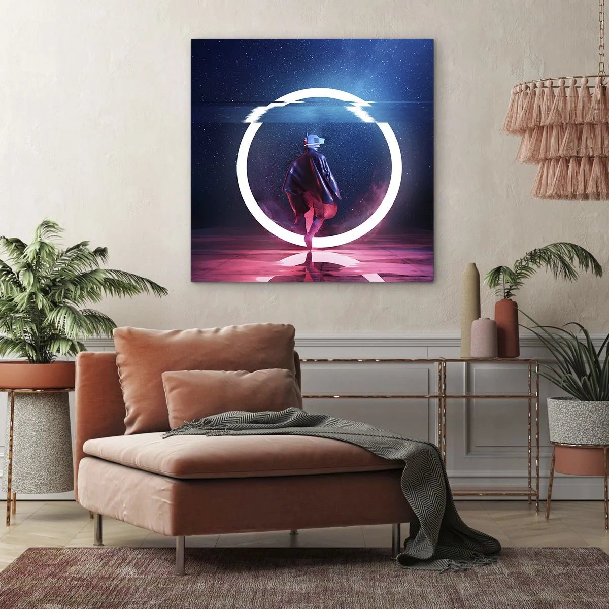 Vászonkép - Világok között - 40x40 cm