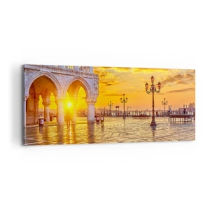 Vászonkép - Hol van mindenki? - 100x40 cm
