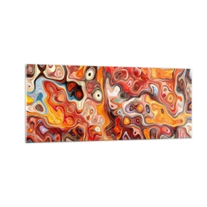 Üveg kép - Hogyha a diók a mézben olvadnának - 100x40 cm