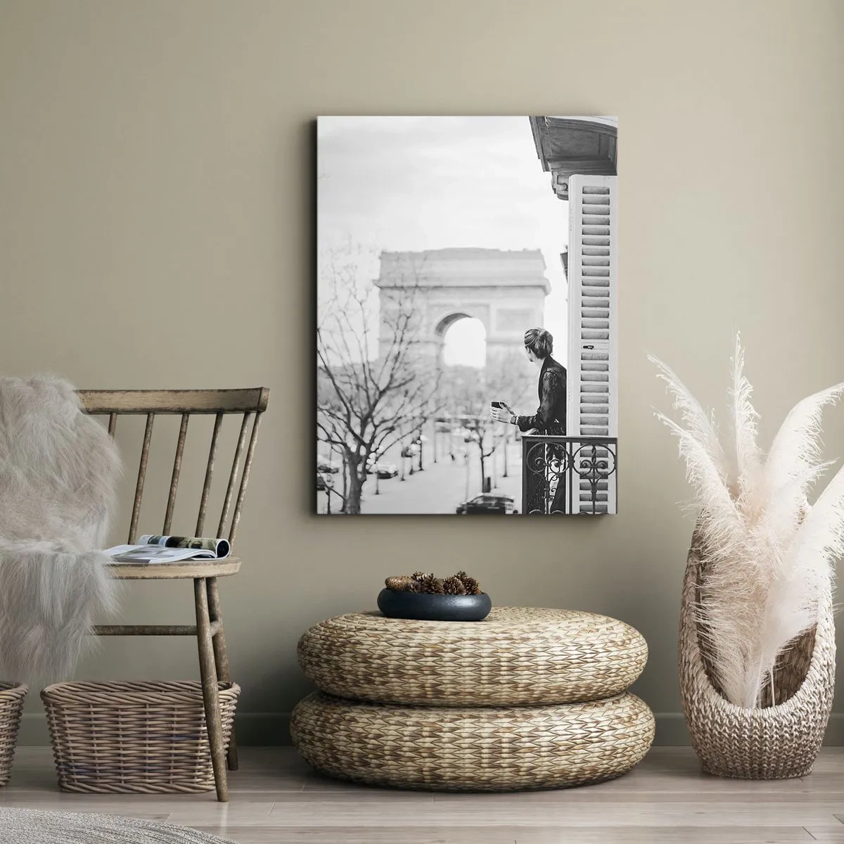 Vászonkép - Szoba kilátással - 80x120 cm