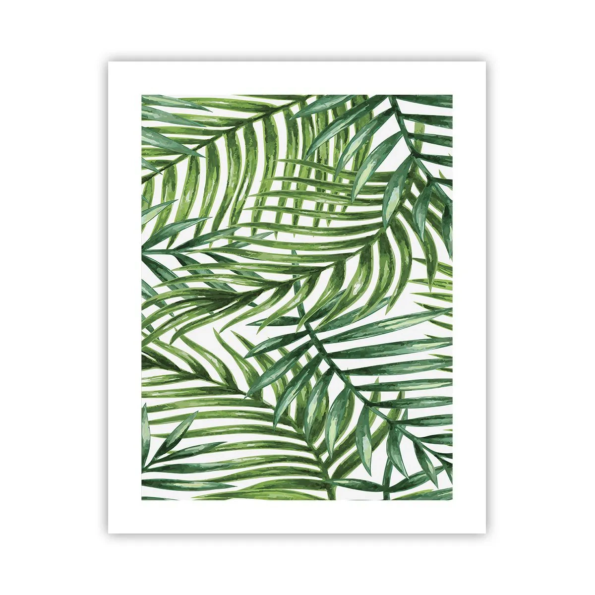 Poszter - A zöld lombkorona alatt - 40x50 cm