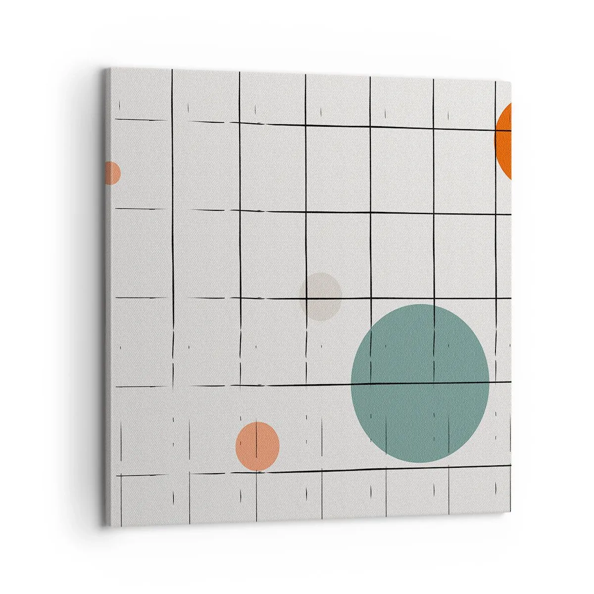 Vászonkép - Csapdába esve. Mi vagy ők? - 60x60 cm