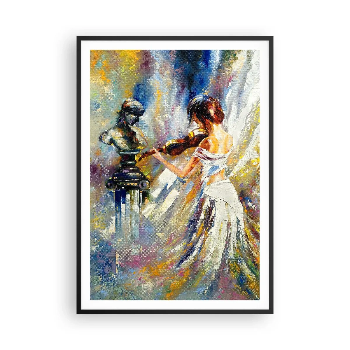 Poszter fehér keretben - Újraélesztés érzéssel - 70x100 cm