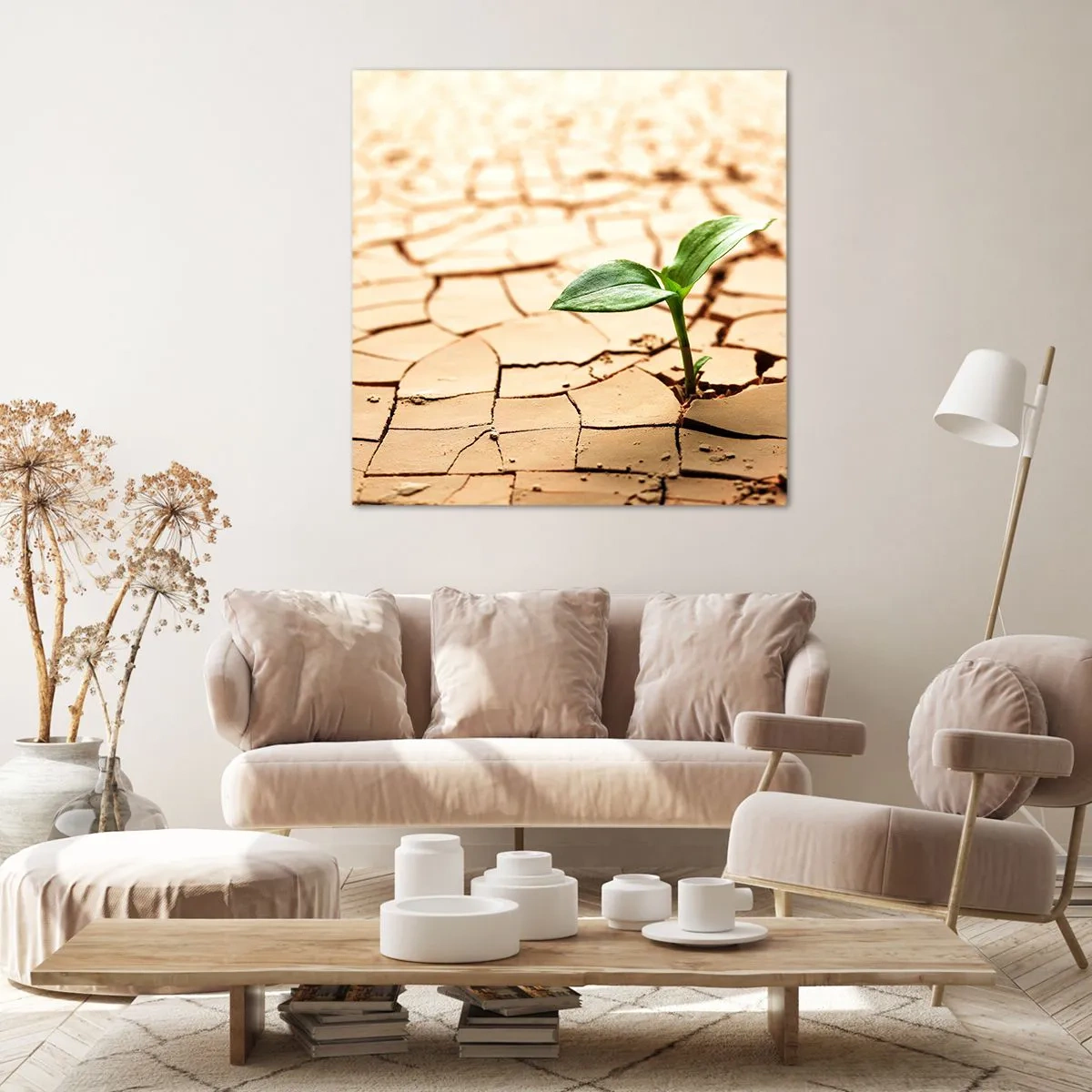 Vászonkép - Az élet fékezhetetlen ereje - 30x30 cm