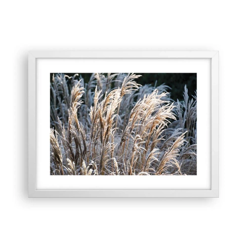 Poszter fekete keretben - Zúzmarába öltözött - 40x30 cm