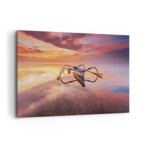 Vászonkép - Egy trópusi este nyugalma - 120x80 cm