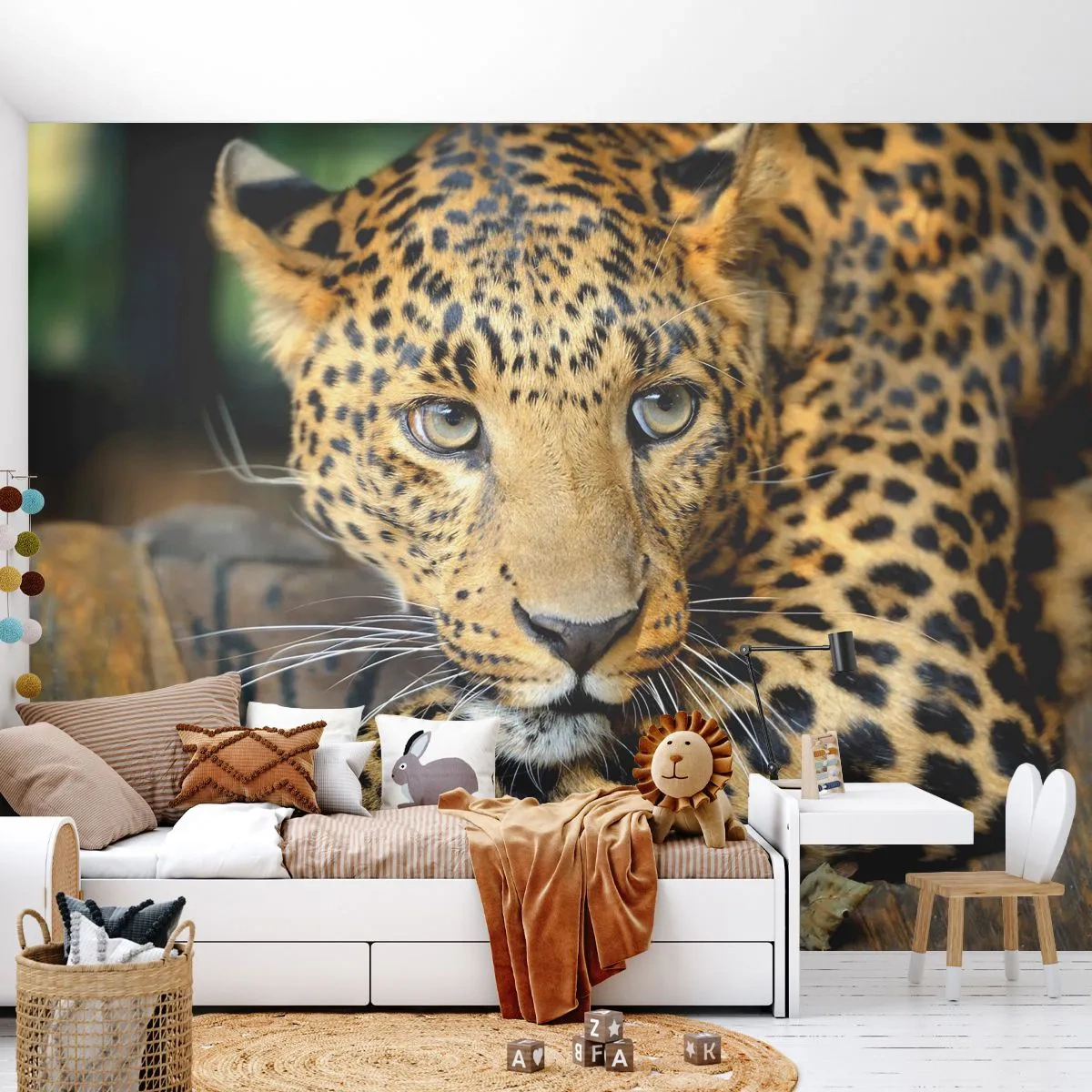 Fotótapéta Standard Eco - Ne félj, gyere - Állatok, Párduc, Vadmacska - 200x140 cm