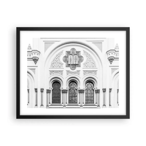 Poszter fehér keretben - A kultúrák határán - 50x40 cm