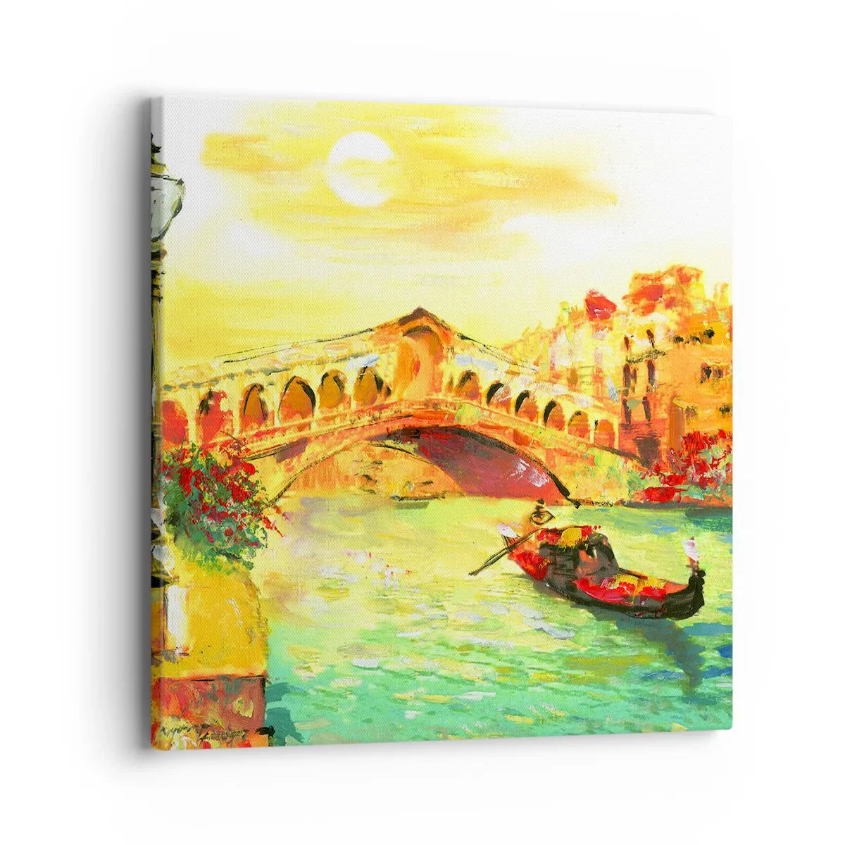 Vászonkép - A szerelmesek zarándok útja - 40x40 cm