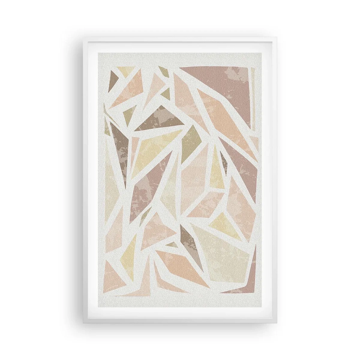 Poszter fekete keretben - Üvegfestmény kompozíció - 61x91 cm