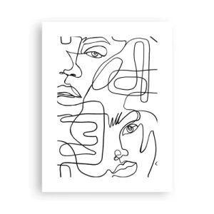 Poszter - Összegabalyodott érzelmekben - 30x40 cm