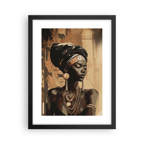 Poszter fehér keretben - Afrikai fenség - 30x40 cm