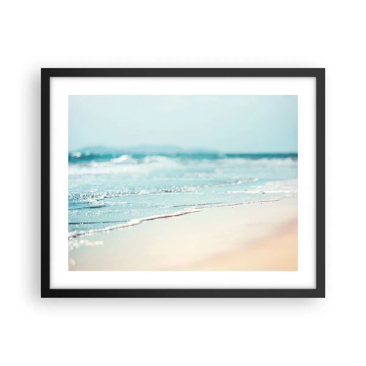 Poszter fehér keretben - Hő és zaj - 50x40 cm