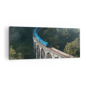 Vászonkép - Vonzódás a természethez   - 100x40 cm