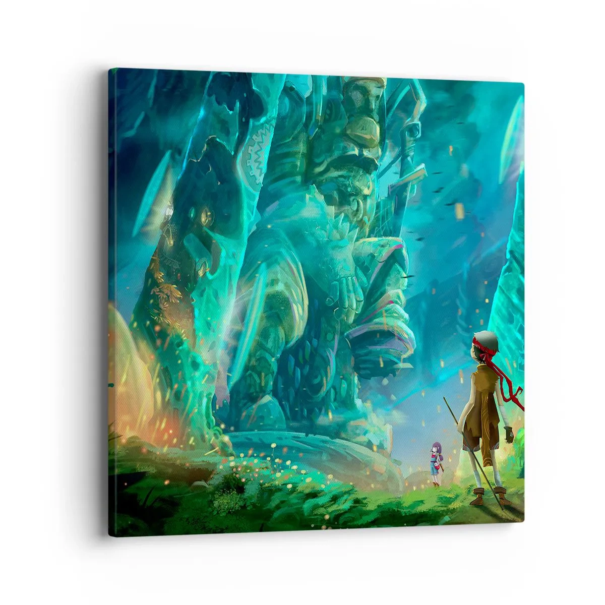 Vászonkép - A nagy mesekönyvből - 40x40 cm