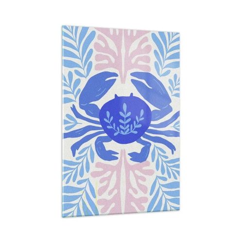 Üveg kép - Mint egy tengeri virág - 70x100 cm