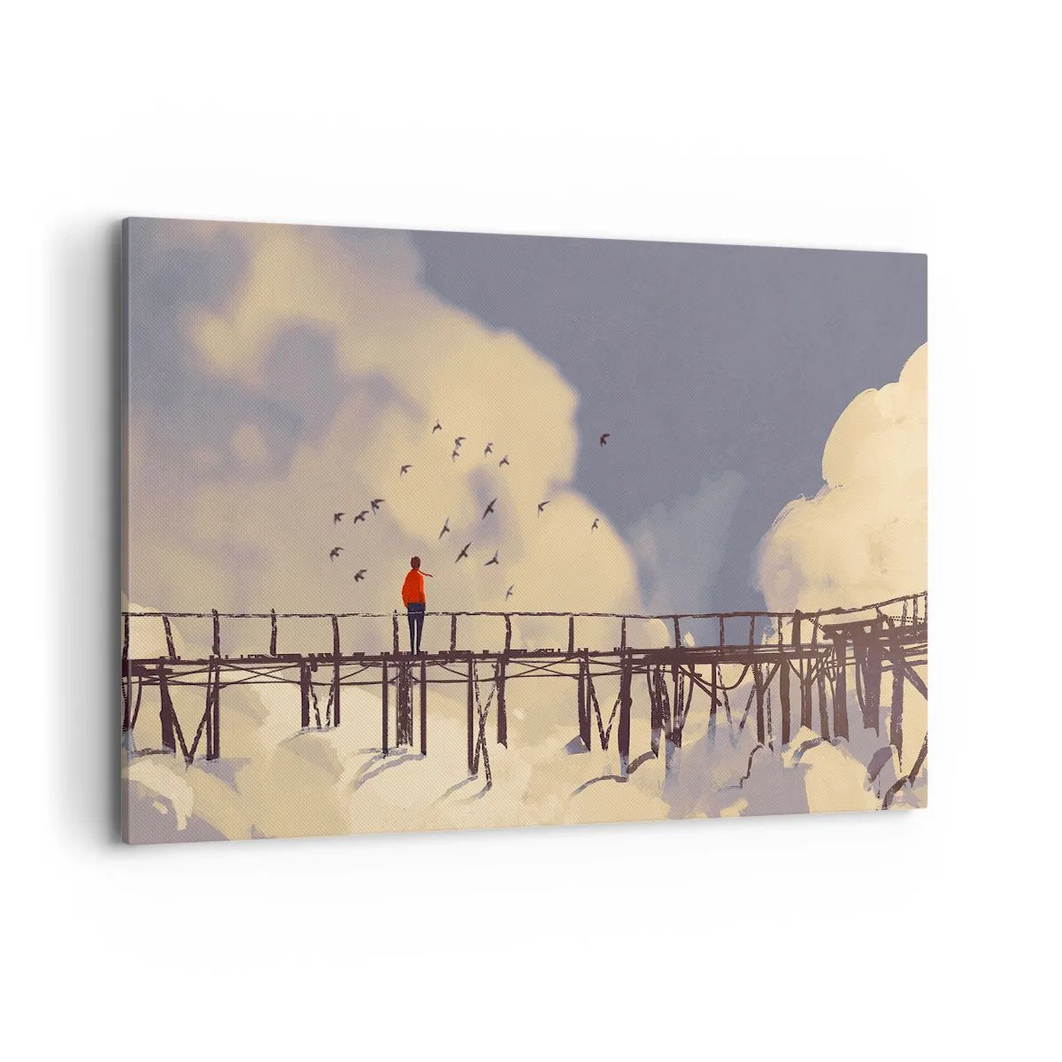 Vászonkép - Kék vágy - 100x70 cm