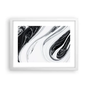 Poszter fekete keretben - Az ellentétek ötvözése - 40x30 cm