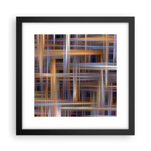 Poszter fehér keretben - Fényből szőtt - 30x30 cm