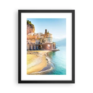 Poszter fehér keretben - A hihetetlen város - 30x40 cm