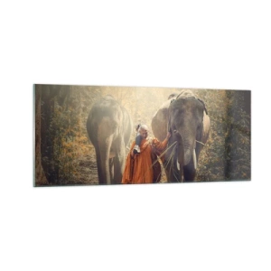 Üveg kép - Teljes megértés - 100x40 cm