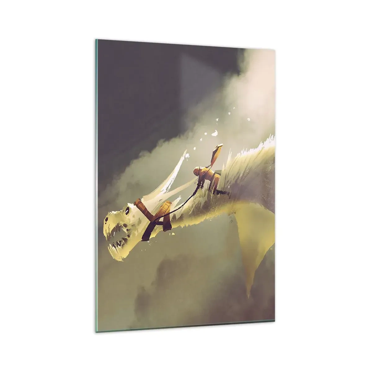 Üveg kép - Segítségre a világnak - 80x120 cm