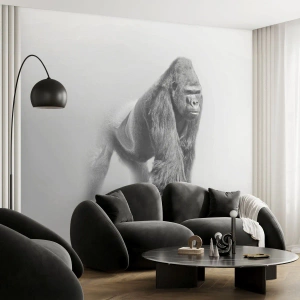 Fotótapéta Premium Canvas - Magabiztos az erejében - Állatok, Gorilla, Majom - 100x70 cm