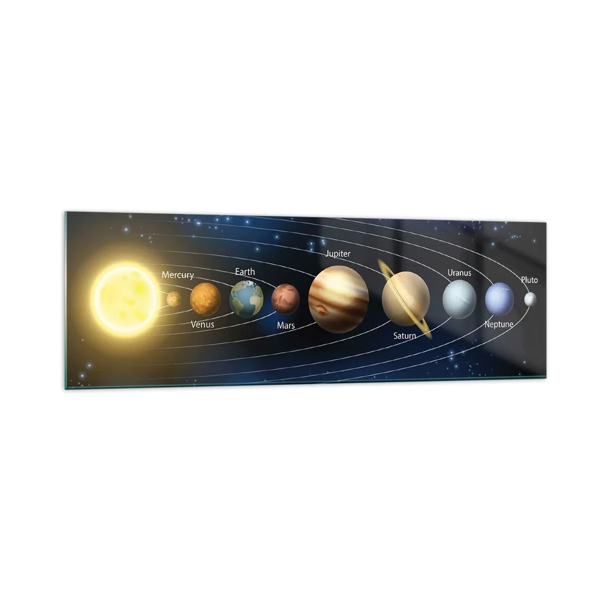 Üveg kép - Egy a tízből - 160x50 cm