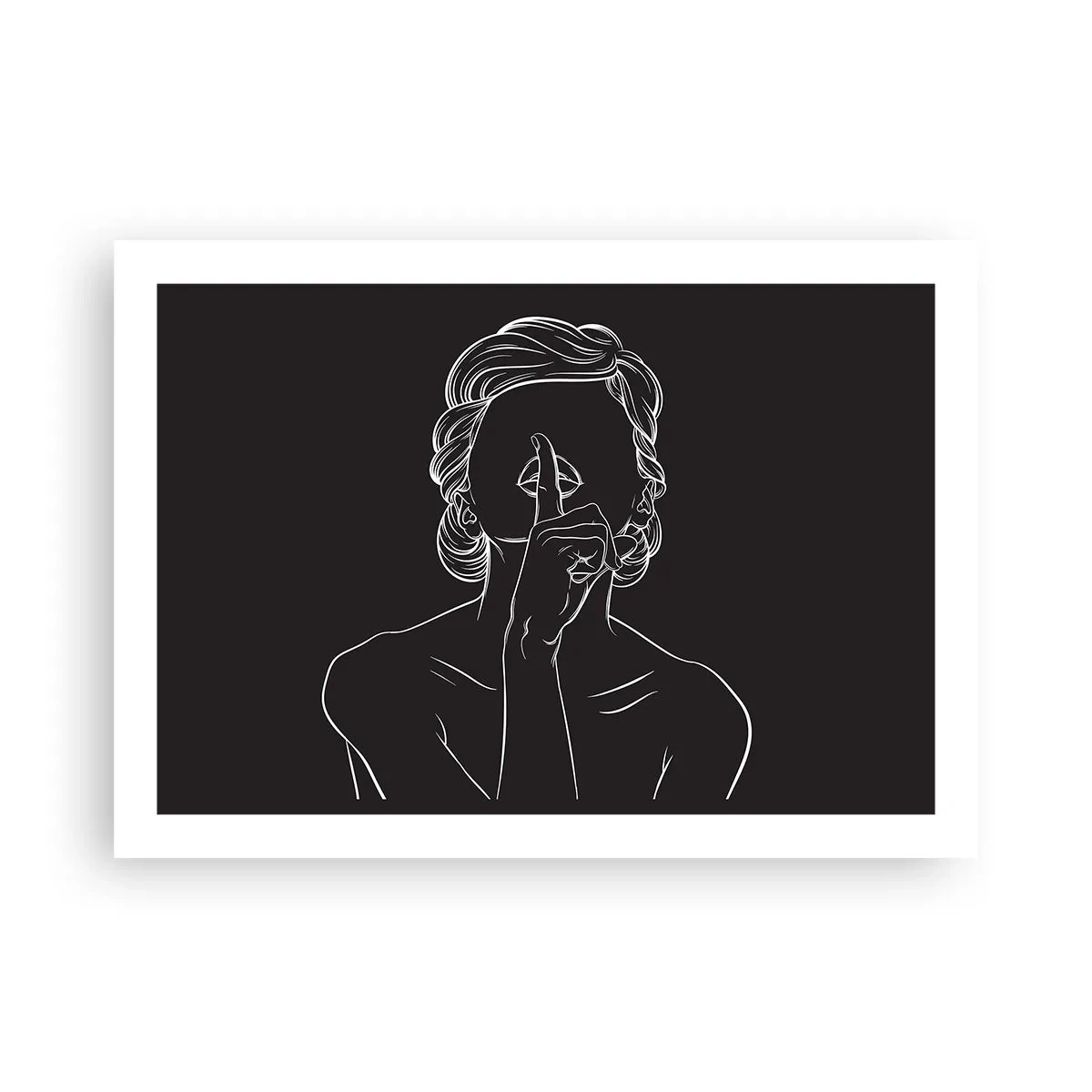 Poszter - A szépség csendben virágzik - 70x50 cm