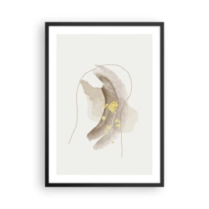 Poszter fehér keretben - Megtalált az űrben - 50x70 cm