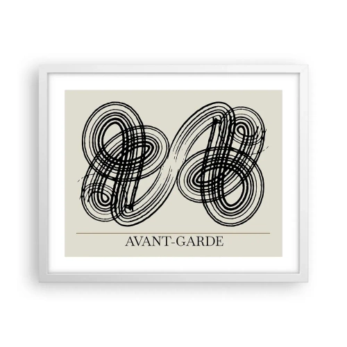 Poszter fekete keretben - Spontán jött ki - 50x40 cm