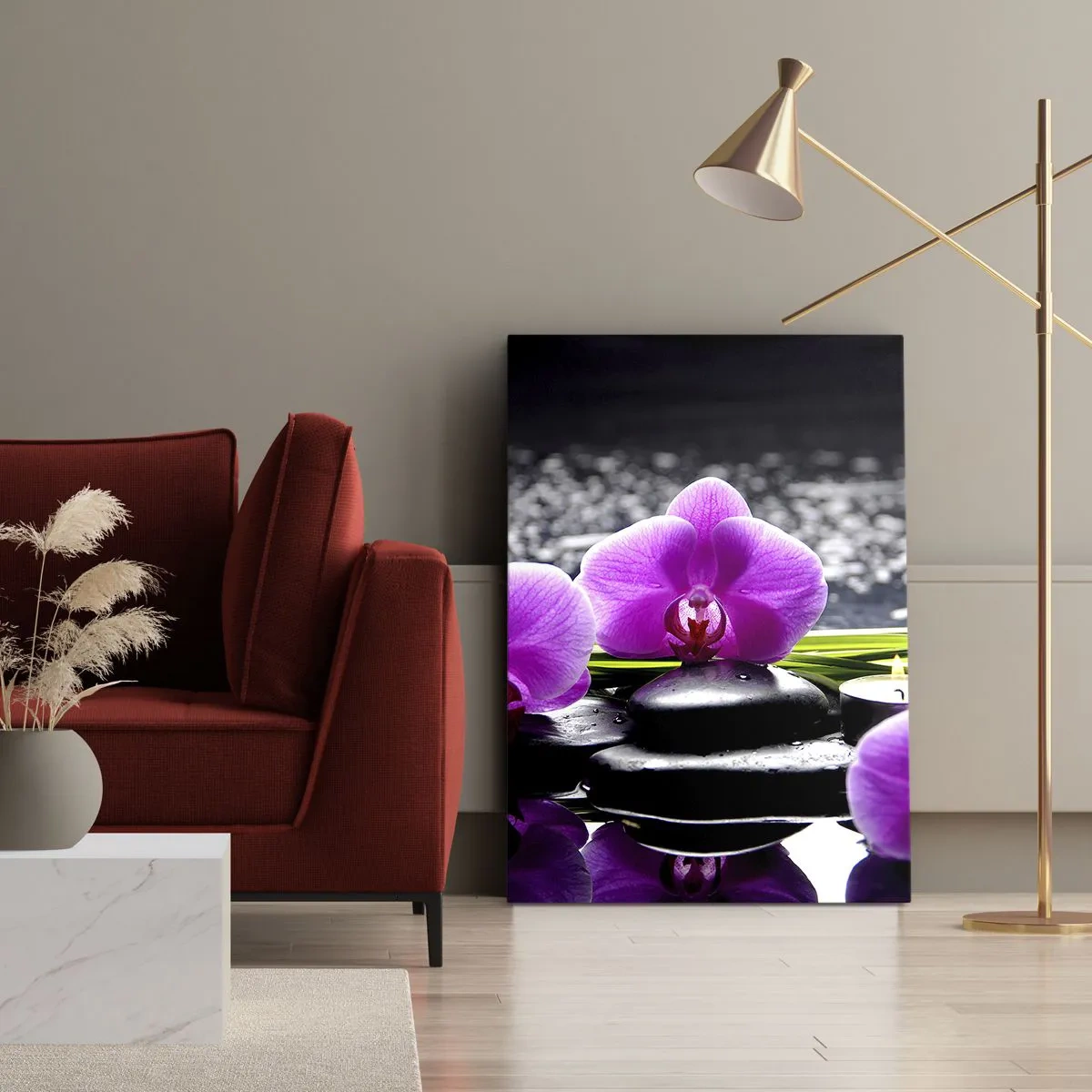 Vászonkép - Elmerülni a békében és a csendben - 50x70 cm