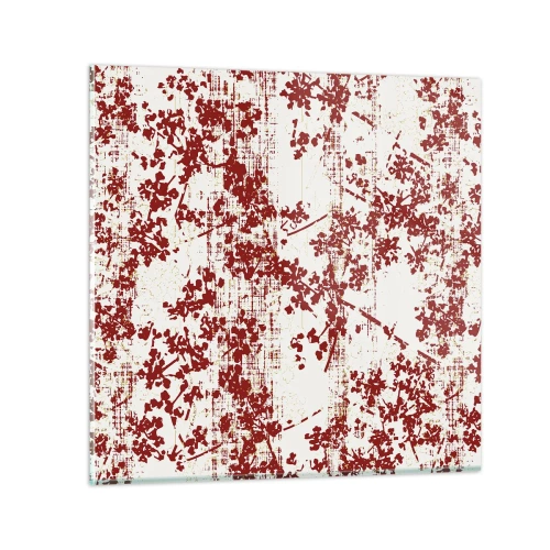 Üveg kép - Mint egy régi perkál - 70x70 cm