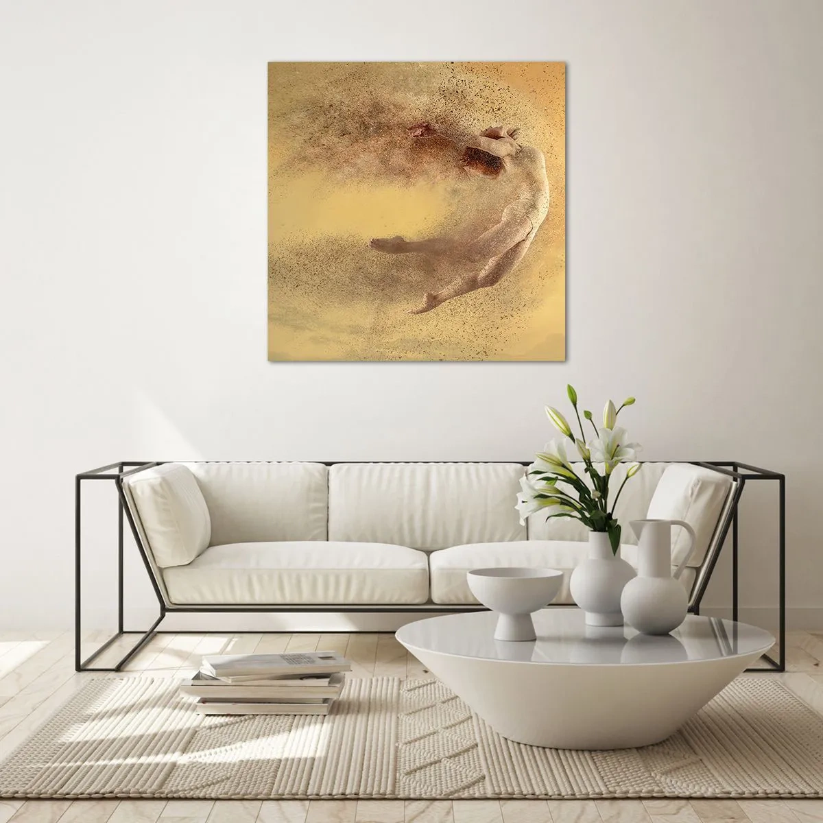 Üveg kép - Tánc eksztázisban - 50x50 cm