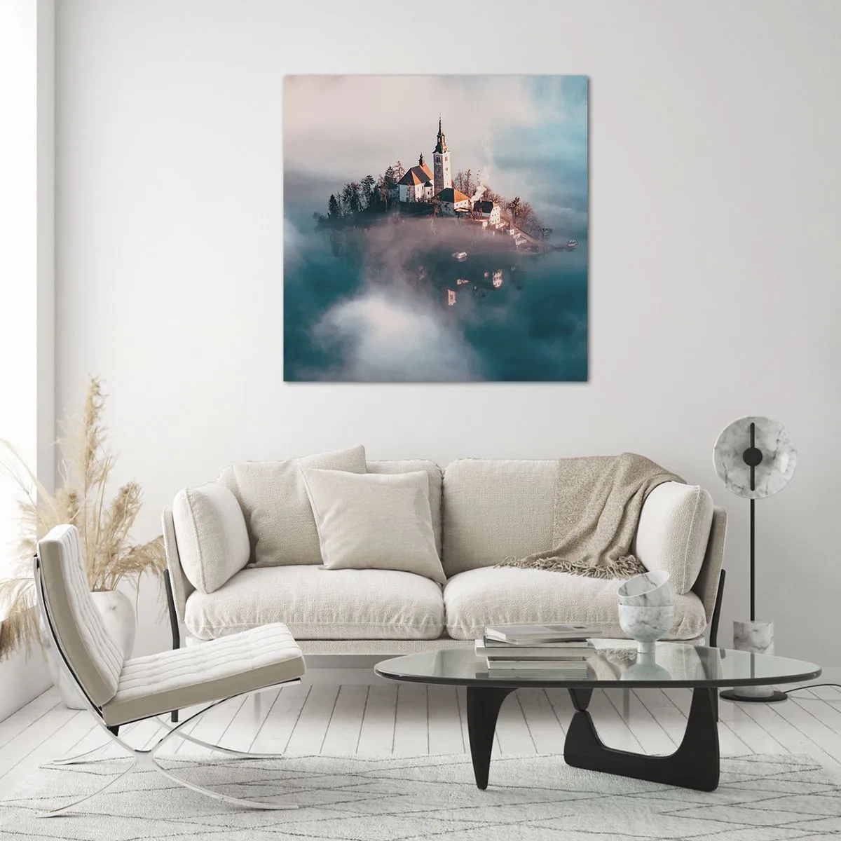 Üveg kép - Álomsziget - 40x40 cm