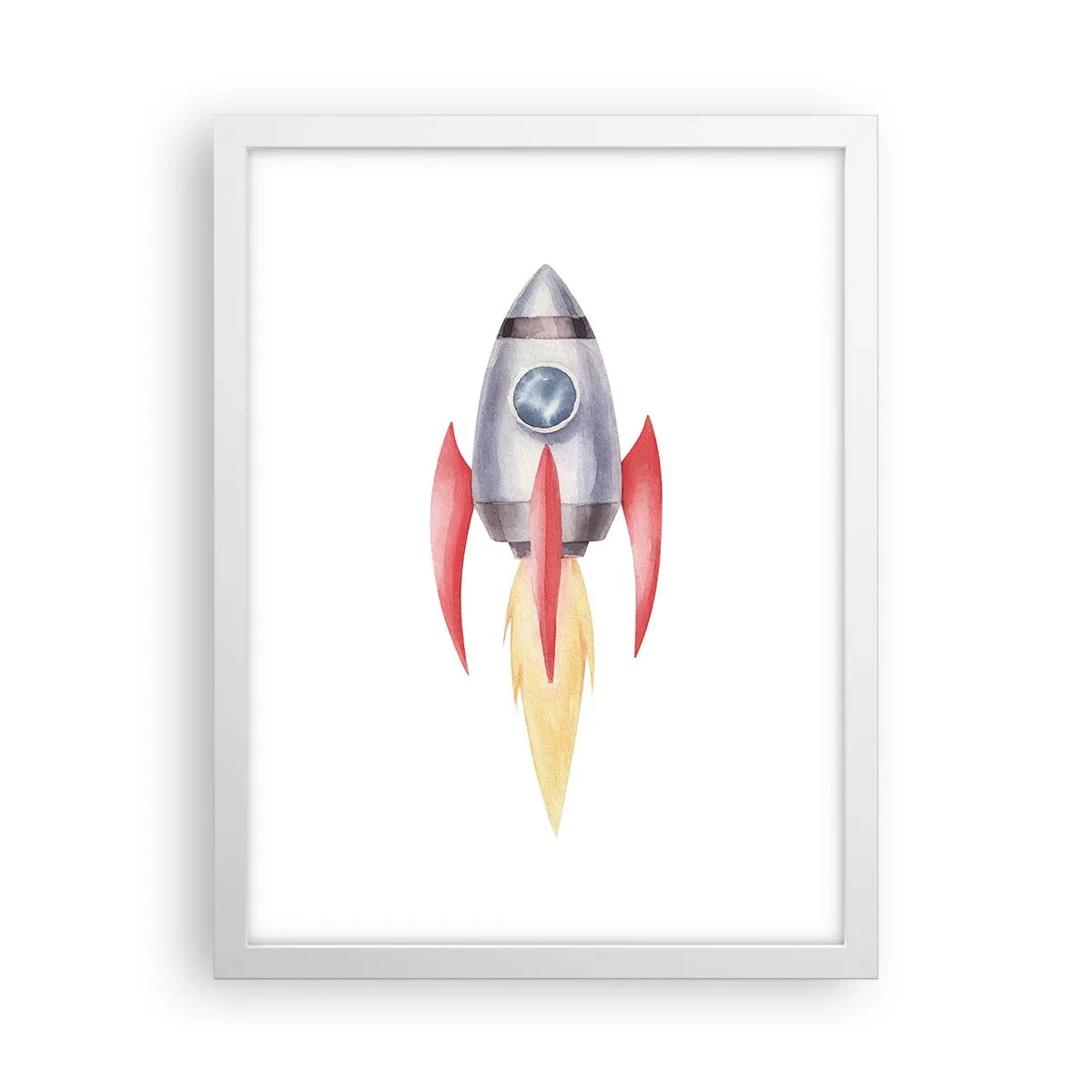 Poszter fekete keretben - Magasabbra, gyorsabban, messzebbre - 30x40 cm