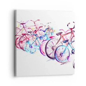 Vászonkép - Az Antymoto klub gyűlése - 30x30 cm