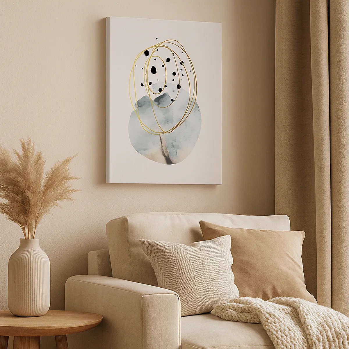 Vászonkép - Az ölelő térben - 50x70 cm