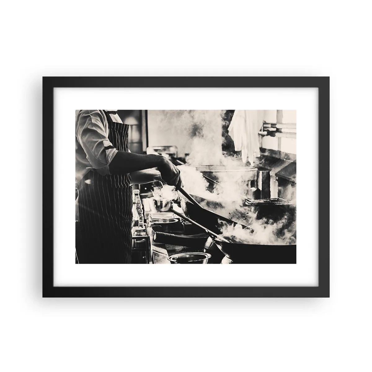 Poszter fehér keretben - Az ízek alkímiája - 40x30 cm