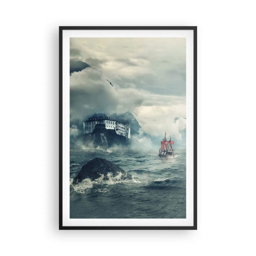 Poszter fehér keretben - Varázslatos vizeken - 61x91 cm