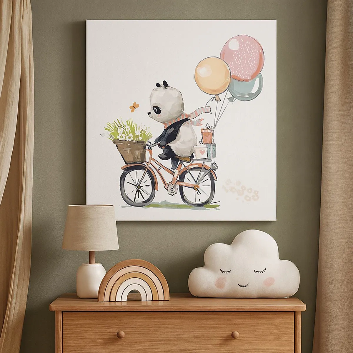 Vászonkép - Boldog nap - 30x30 cm