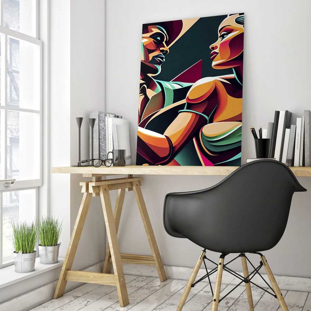 Üveg kép - A szív ritmusában - 50x70 cm