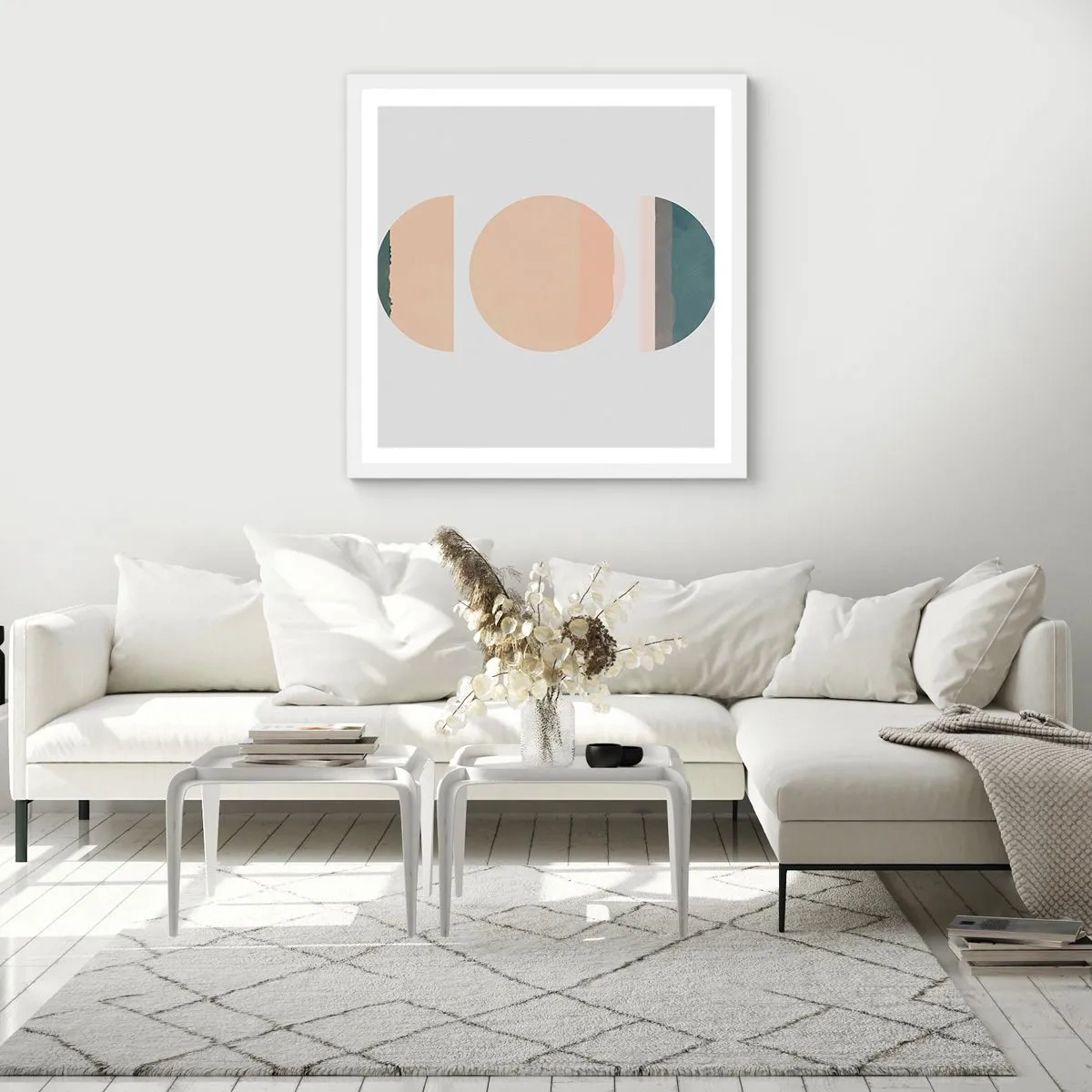 Poszter fekete keretben - Kerékről kerékre - 30x30 cm