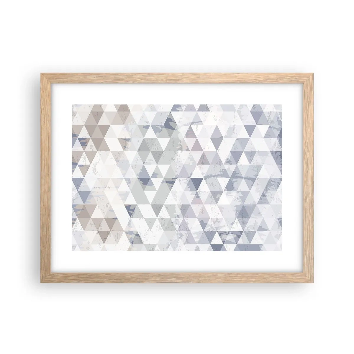 Poszter világos tölgy keretben - Hármas ritmusban - 40x30 cm