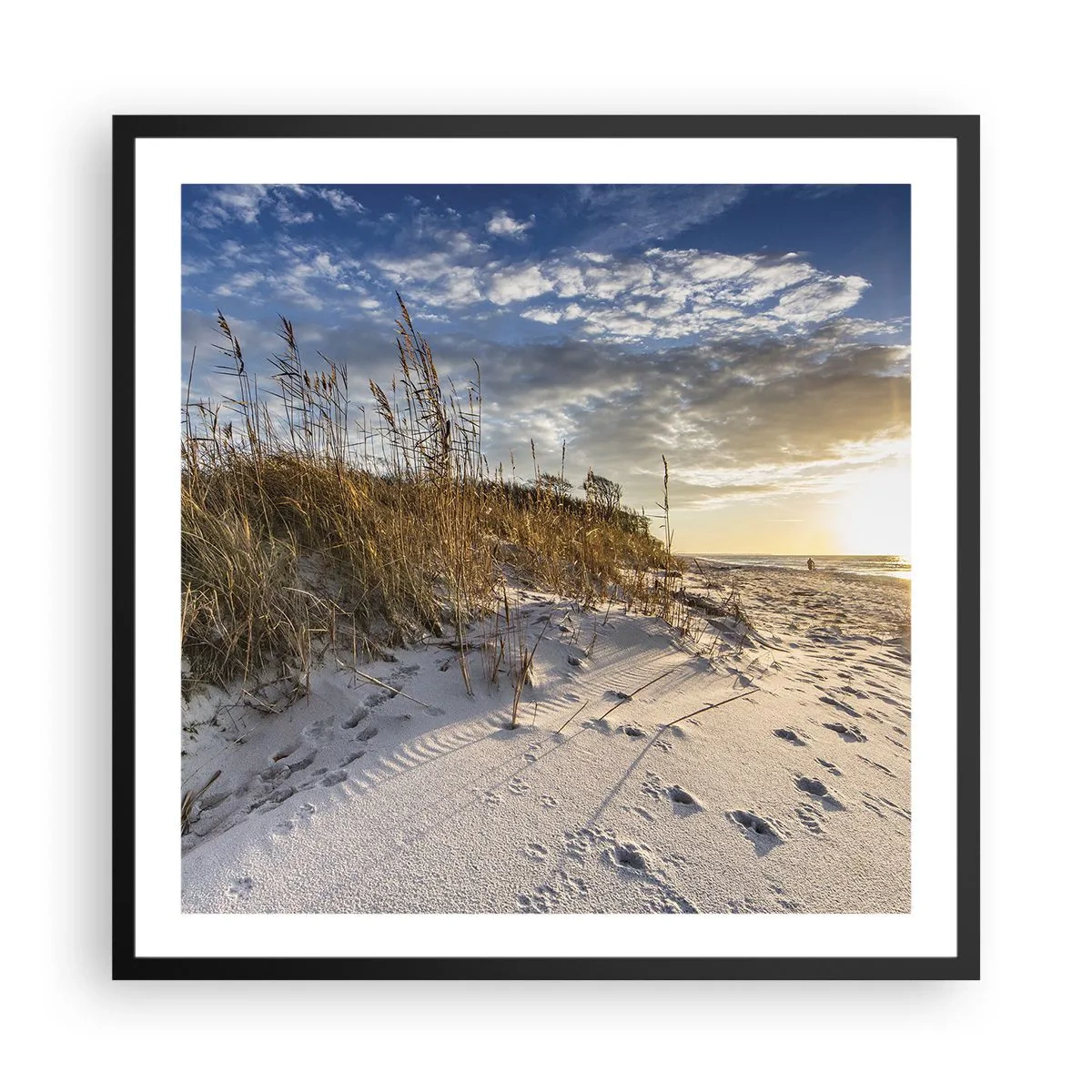 Poszter fehér keretben - Meghívás egy sétára - 60x60 cm