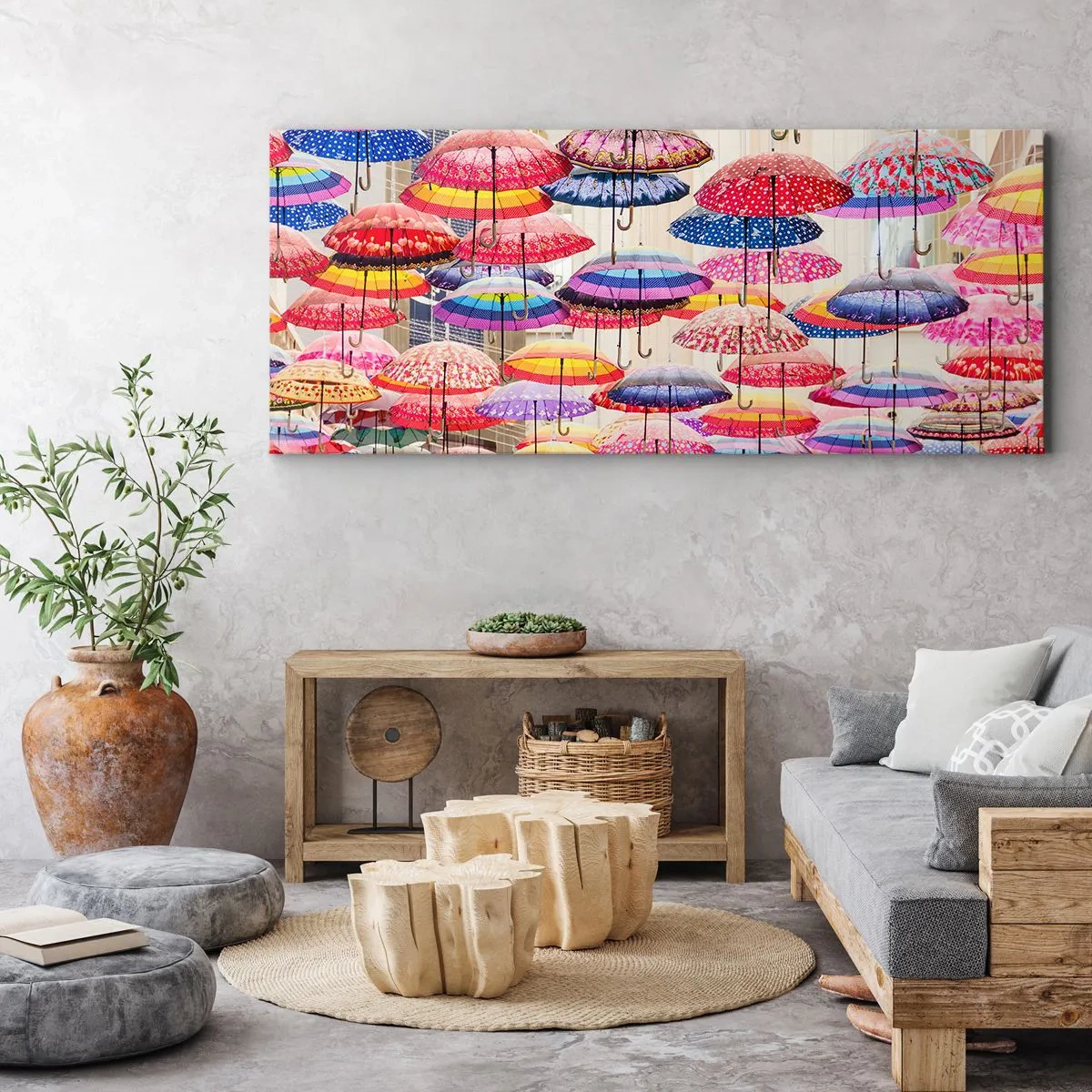 Vászonkép - Városi rét - 90x30 cm