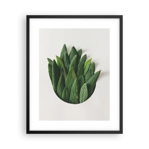 Poszter fehér keretben - Féktelen kíváncsiság - 40x50 cm