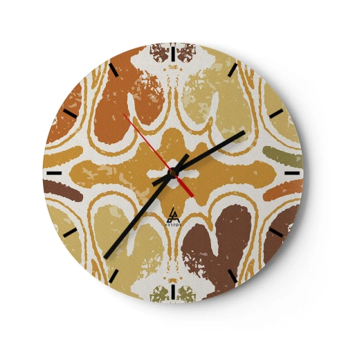 Falióra, Óra - Érzelmes absztrakció - 40x40 cm